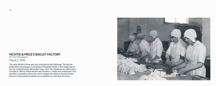 Produktbild: Times Edinburgh in Photos Hb