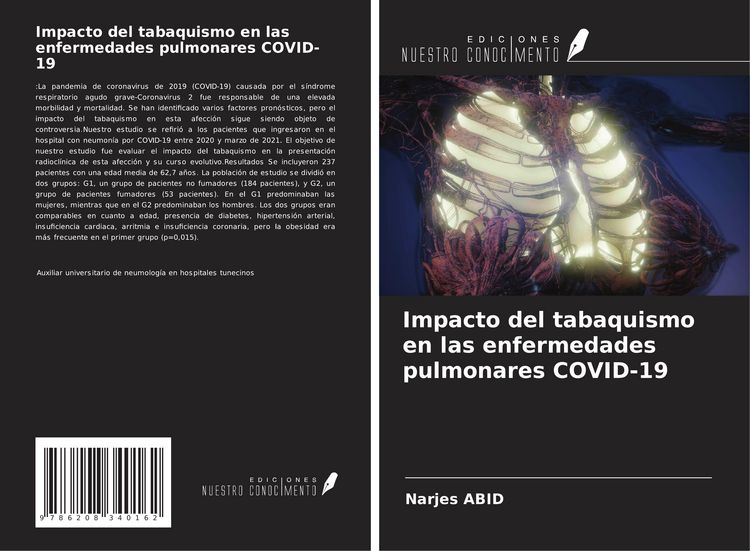 Produktbild: Impacto del tabaquismo en las enfermedades pulmonares COVID-19