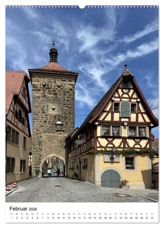 Produktbild: Romantik in Franken (Wandkalender 2026 DIN A2 hoch), CALVENDO Monatskalender