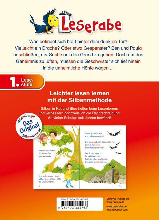 Produktbild: Leserabe mit Mildenberger Silbenmethode - Das R&auml;tsel der Drachenh&ouml;hle