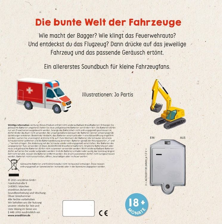 Produktbild: Such mal, h&ouml;r mal! Meine Fahrzeuge