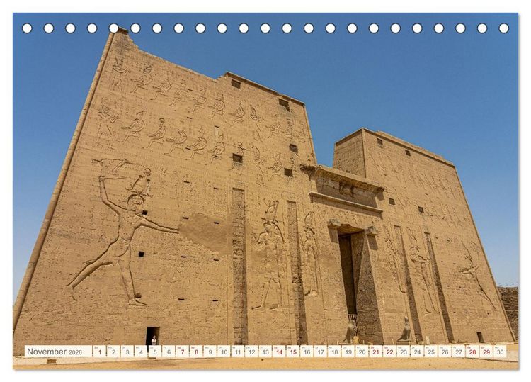 Produktbild: Pharaonisches &Auml;gypten (Tischkalender 2026 DIN A5 quer), CALVENDO Monatskalender