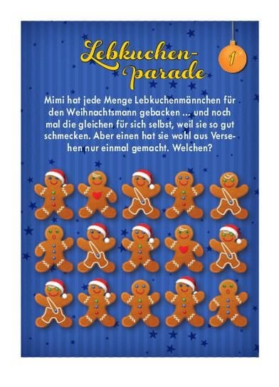 Produktbild: R&auml;tseladventskalender to go 4