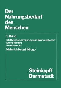 Produktbild: Der Nahrungsbedarf des Menschen