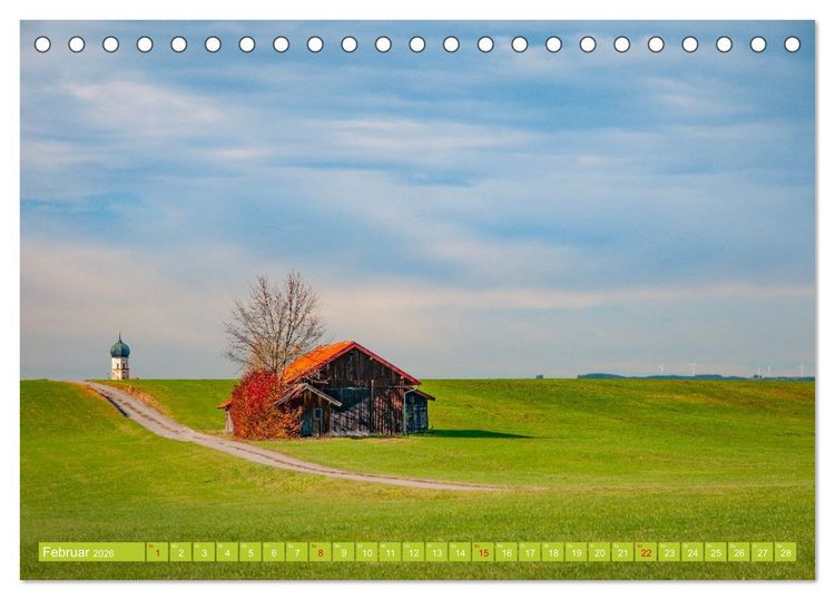 Produktbild: Kirchturmspitzen (Tischkalender 2026 DIN A5 quer), CALVENDO Monatskalender