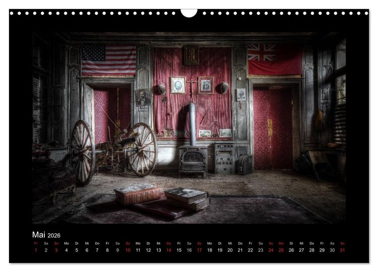 Produktbild: Lost Places - verlassene Orte vergangener Glanz (Wandkalender 2026 DIN A3 quer), CALVENDO Monatskalender