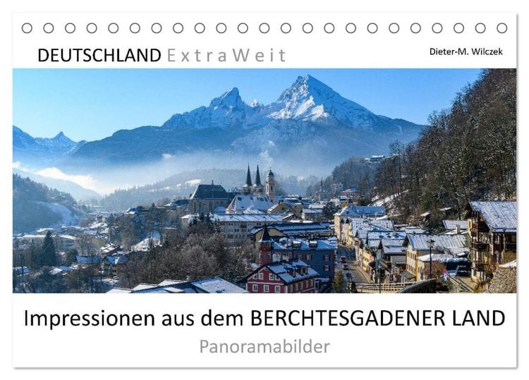 Produktbild: Impressionen aus dem Berchtesgadener Land (Tischkalender 2026 DIN A5 quer), CALVENDO Monatskalender