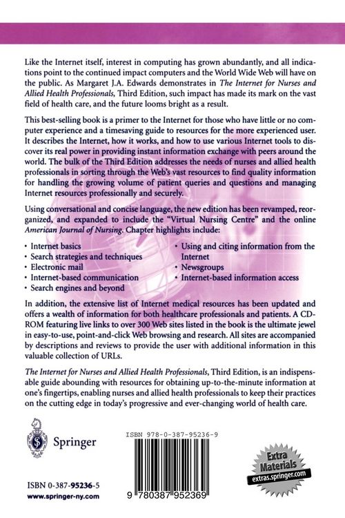 Produktbild: The Internet for Nurses and Allied Health Professionals