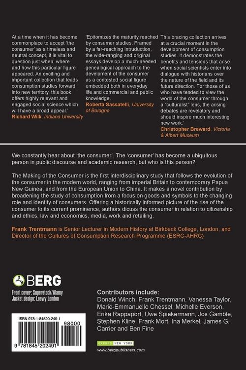 Produktbild: The Making of the Consumer