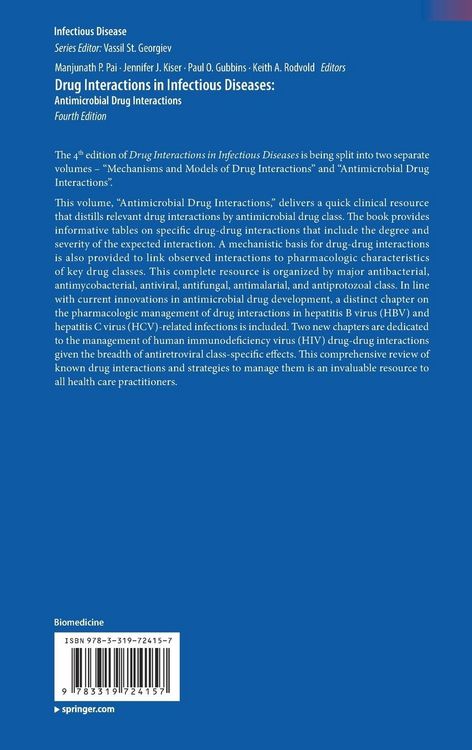 Produktbild: Drug Interactions in Infectious Diseases: Antimicrobial Drug Interactions