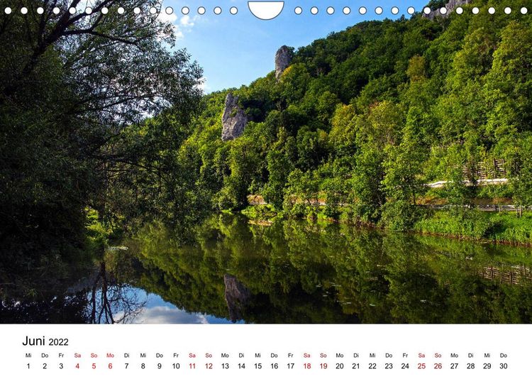 Produktbild: NATURPARK OBERE DONAU (Wandkalender 2022 DIN A4 quer)