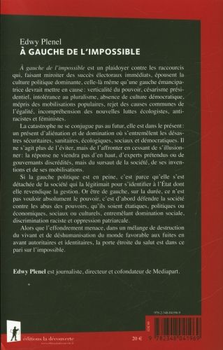 Produktbild: A gauche de l'impossible