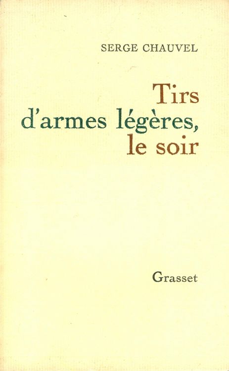 Produktbild: Tirs d'armes l&eacute;g&egrave;res le soir