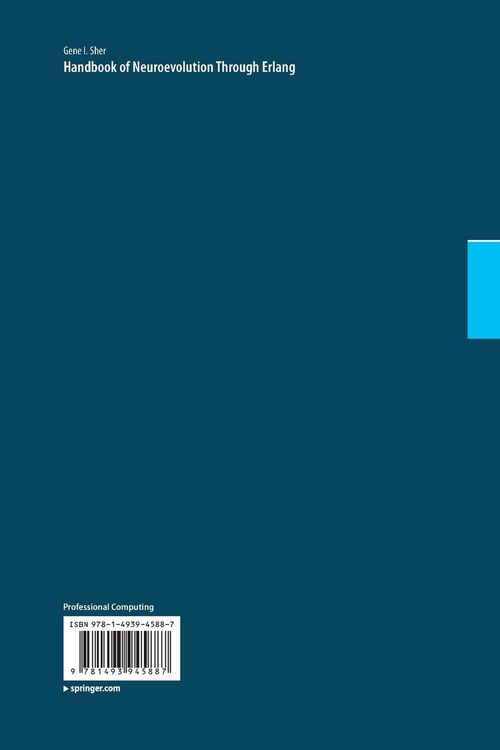 Produktbild: Handbook of Neuroevolution Through Erlang