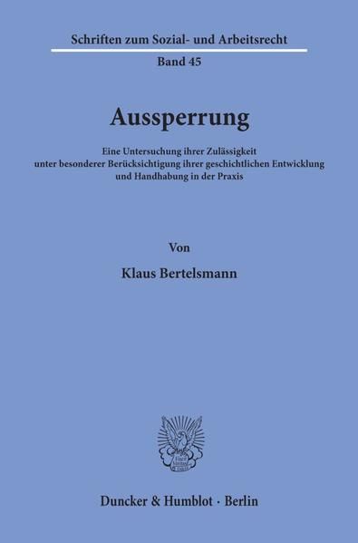 Produktbild: Aussperrung.