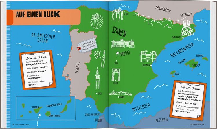 Produktbild: LONELY PLANET Kinderreisef&uuml;hrer Der Guide f&uuml;r Kids Spanien