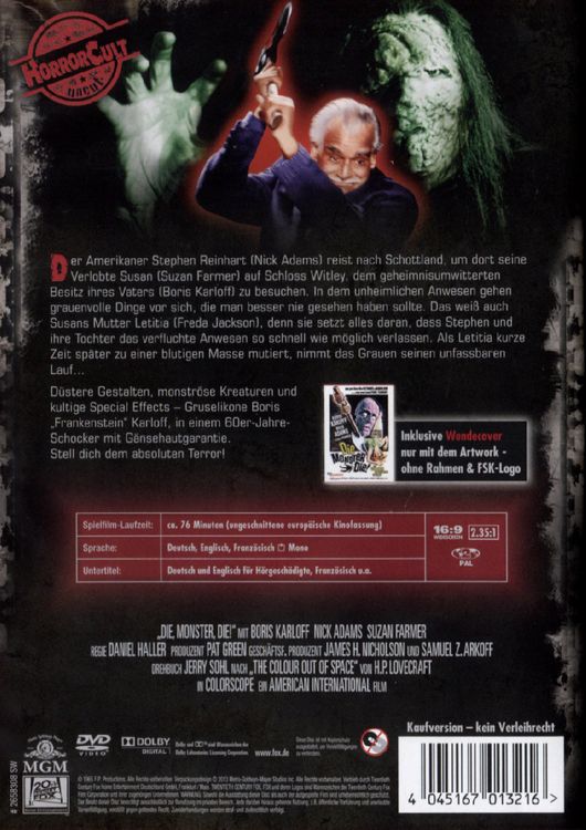 Produktbild: Die, Monster, Die!