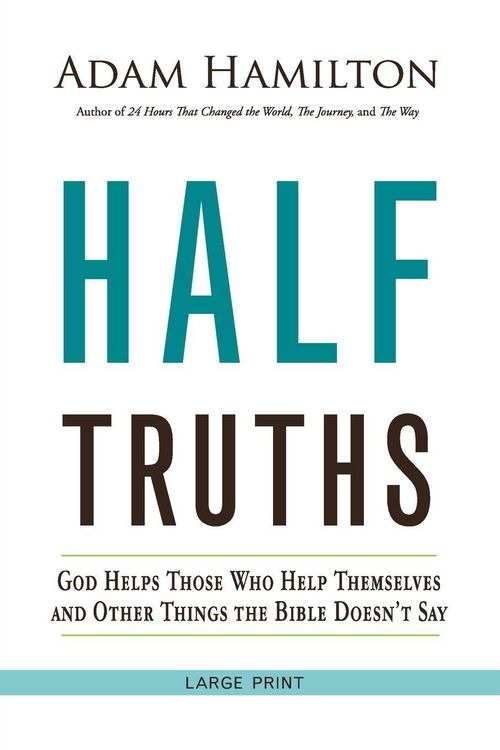 Produktbild: Half Truths [Large Print]
