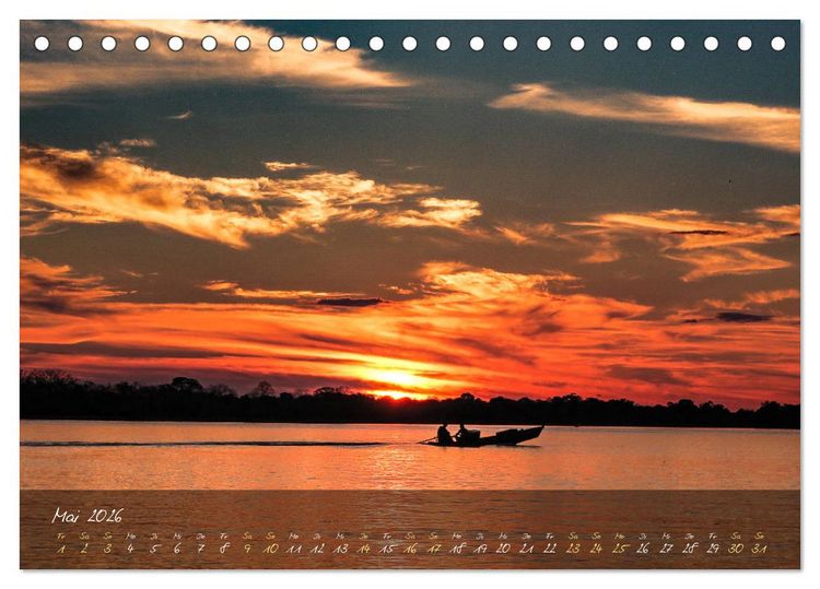 Produktbild: Wasser Welten - Reise um den Globus (Tischkalender 2026 DIN A5 quer), CALVENDO Monatskalender