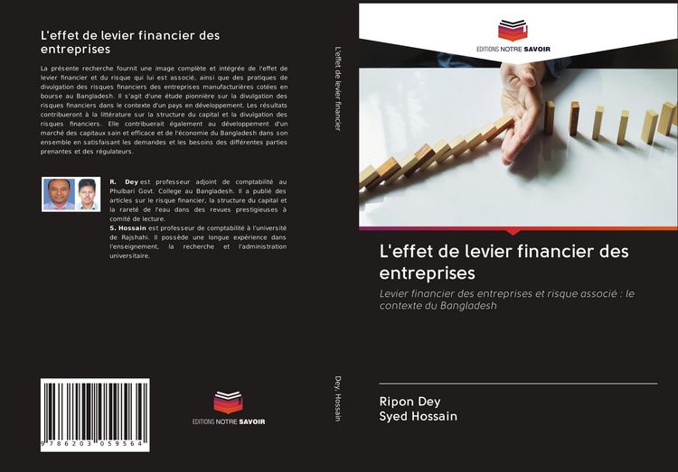 Produktbild: L'effet de levier financier des entreprises
