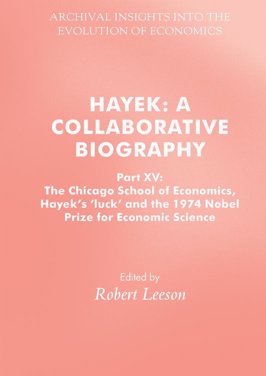 Produktbild: Hayek: A Collaborative Biography