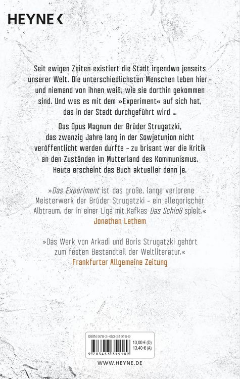 Produktbild: Das Experiment