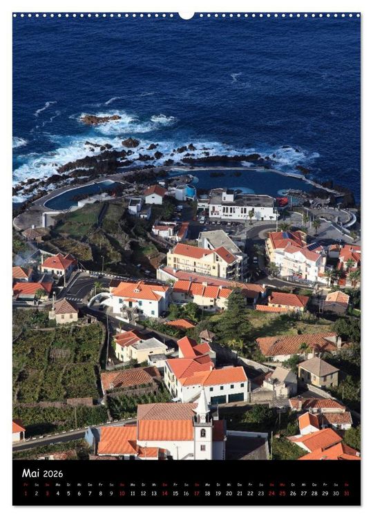 Produktbild: MADEIRA (hochwertiger Premium Wandkalender 2026 DIN A2 hoch), Kunstdruck in Hochglanz