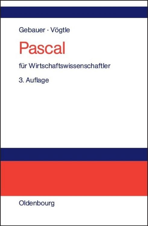 Produktbild: Pascal f&uuml;r Wirtschaftswissenschaftler