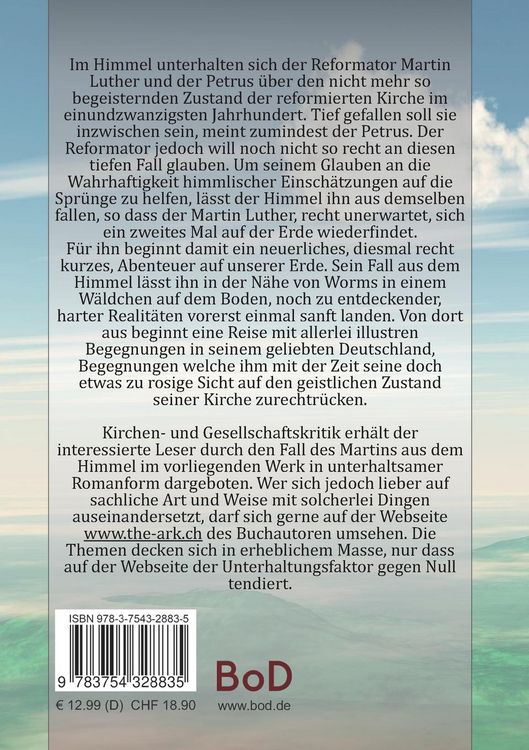 Produktbild: Ein Reformator f&auml;llt aus dem Himmel