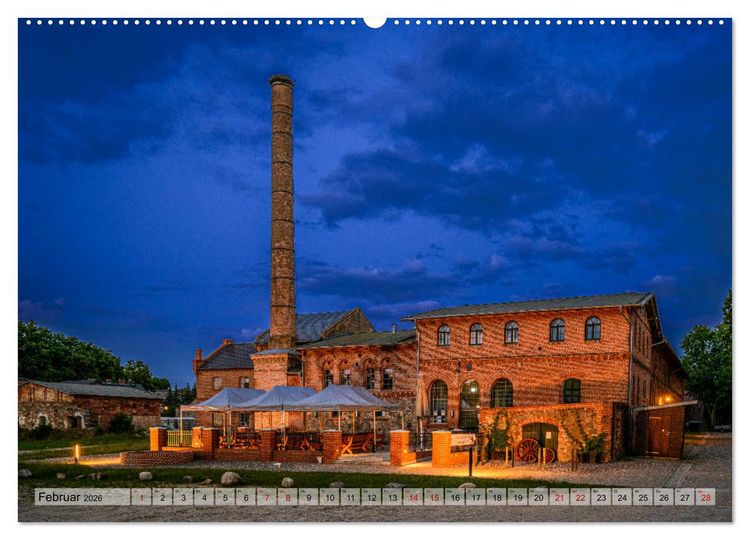 Produktbild: B&ouml;rnicke - Historisches Angerdorf im Barnim (hochwertiger Premium Wandkalender 2026 DIN A2 quer), Kunstdruck in Hochglanz