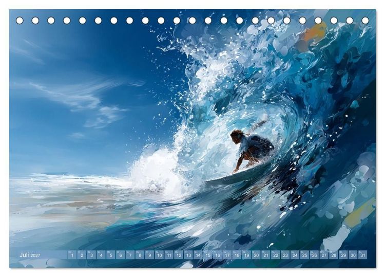 Produktbild: Gro&szlig;e Momente des Sports (Tischkalender 2027 DIN A5 quer), CALVENDO Monatskalender
