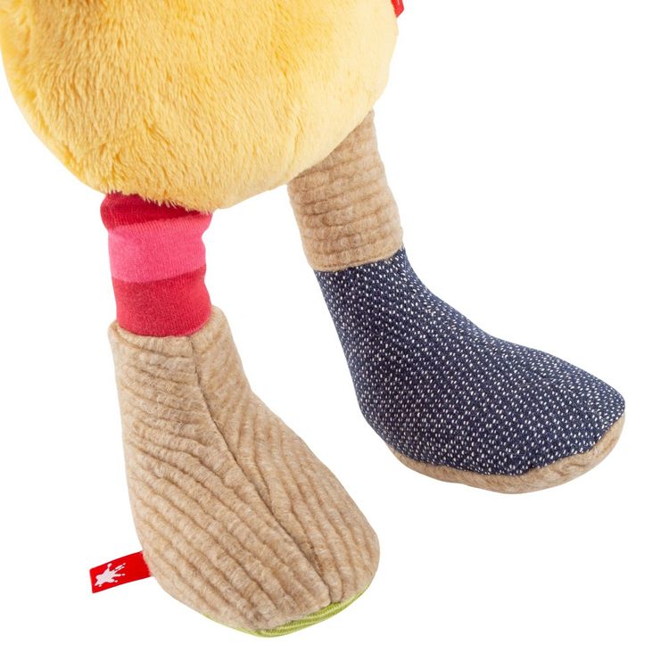 Produktbild: Sigikid 43464 - Kuscheltier Hase mit gelber Nase, Patchwork Sweety, 30 cm