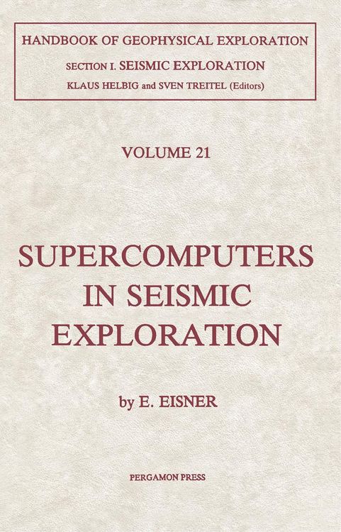 Produktbild: Supercomputers in Seismic Exploration