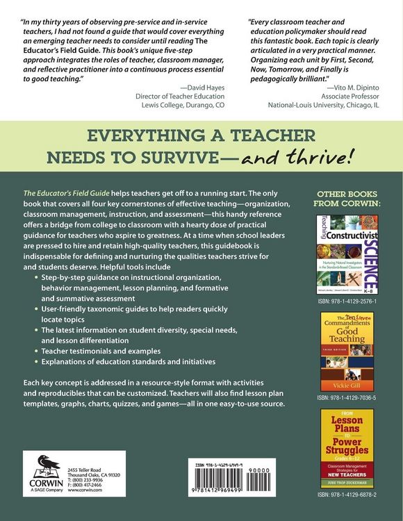 Produktbild: The Educator's Field Guide