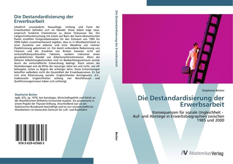 Produktbild: Die Destandardisierung der Erwerbsarbeit