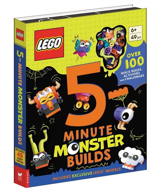Produktbild: LEGO&reg;: 5-Minute Monster Builds (with exclusive LEGO models and over 100 activities and challenges)