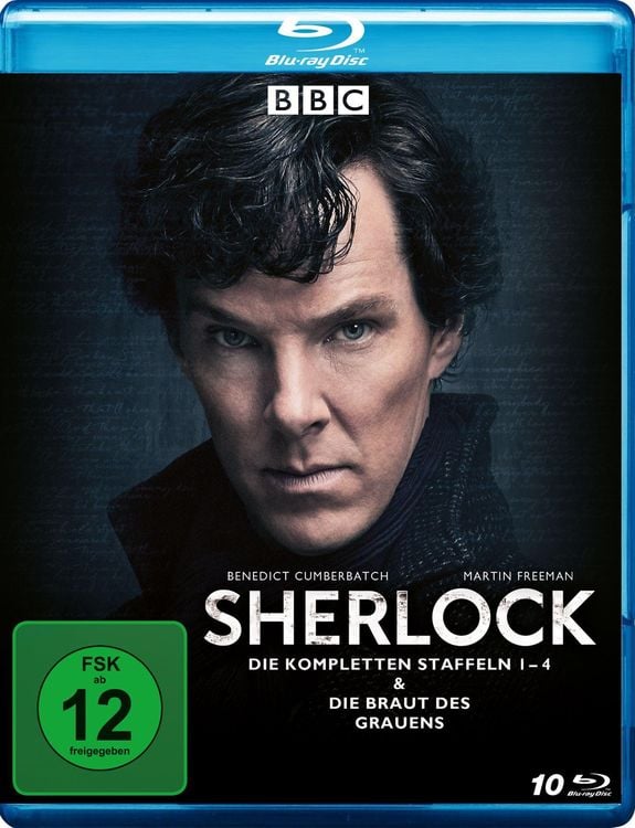 Bild vom Artikel Sherlock - Die komplette Serie: Staffeln 1-4 & Die Braut des Grauens auf 10 BDs LTD. [10 BRs] vom Autor Benedict Cumberbatch
