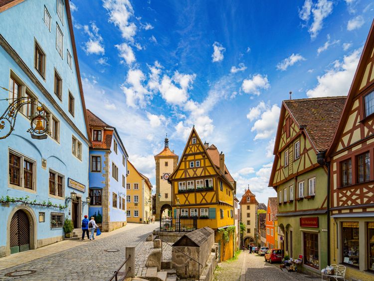 Produktbild: CALVENDO Puzzle Ein Motiv aus dem Kalender Rothenburg ob der Tauber Impressionen | 1000 Teile Lege-Gr&ouml;&szlig;e 64x48cm Foto-Puzzle f&uuml;r gl&uuml;ckliche Stunden