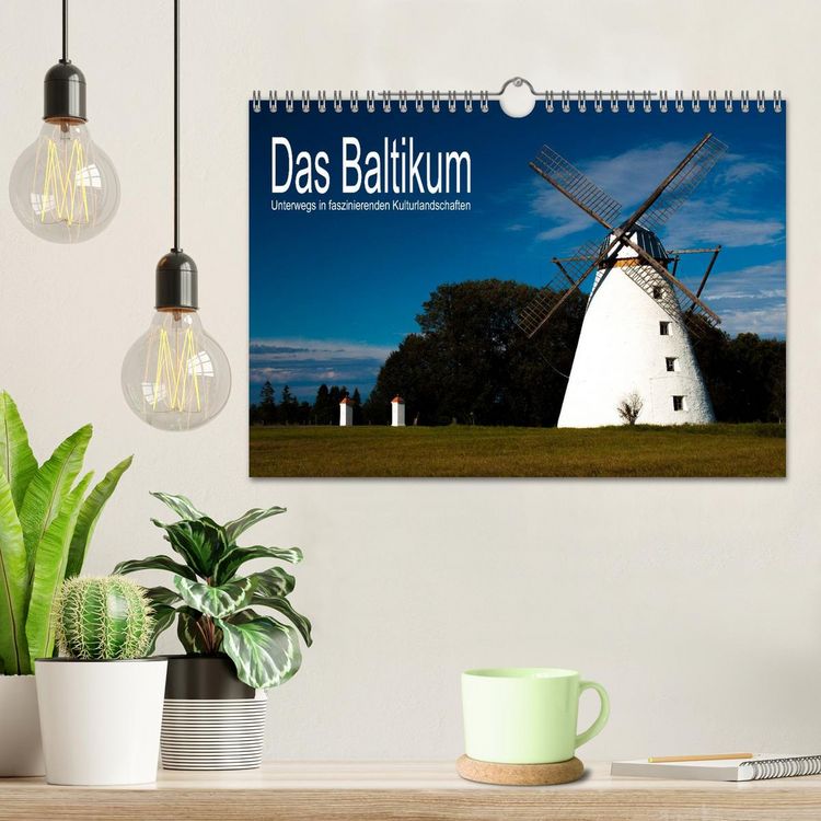Produktbild: Das Baltikum - Unterwegs in faszinierenden Kulturlandschaften (Wandkalender 2026 DIN A4 quer), CALVENDO Monatskalender
