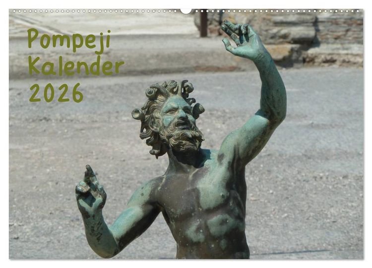 Produktbild: Pompeji-Kalender (Wandkalender 2026 DIN A2 quer), CALVENDO Monatskalender