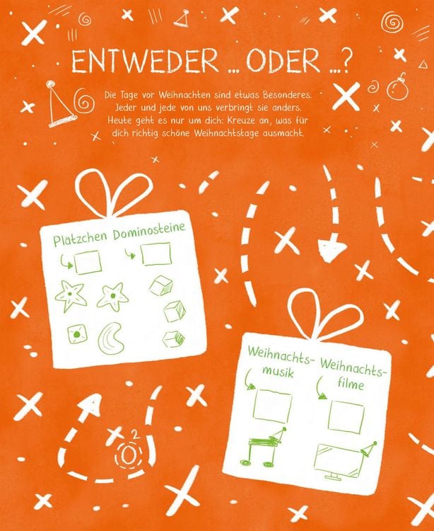 Produktbild: #buch4you: Kritzel-Mitmach-Adventskalender
