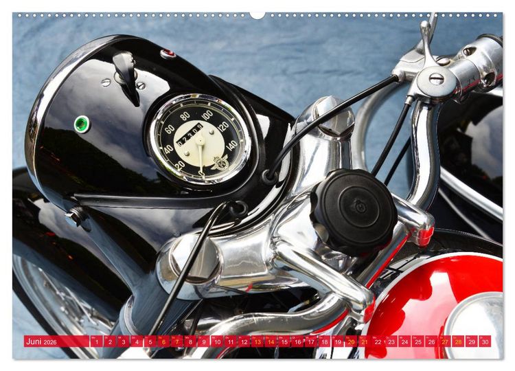 Produktbild: Horex Regina 3 mit Steib Seitenwagen S 501 (Wandkalender 2026 DIN A2 quer), CALVENDO Monatskalender