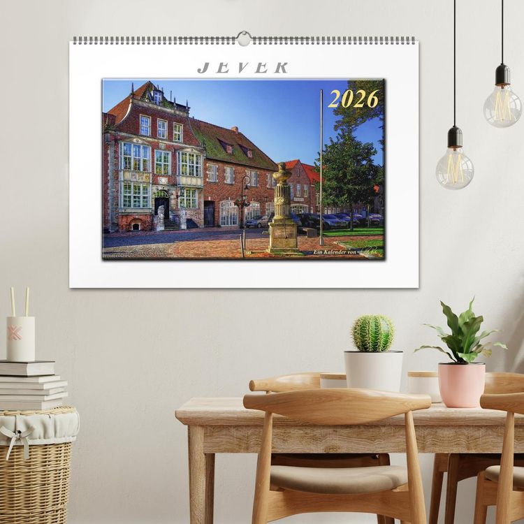 Produktbild: Jever - die Nordsee vor der T&uuml;r (Wandkalender 2026 DIN A2 quer), CALVENDO Monatskalender
