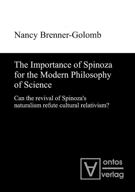 Produktbild: The Importance of Spinoza for the Modern Philosophy of Science