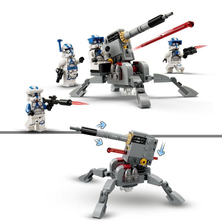 Produktbild: LEGO Star Wars 75345 - 501st Clone Troopers Battle Pack Set mit Figuren