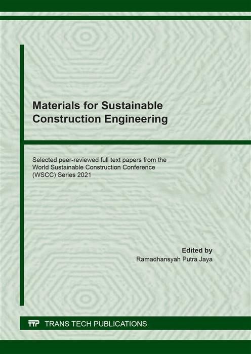 Produktbild: Materials for Sustainable Construction Engineering