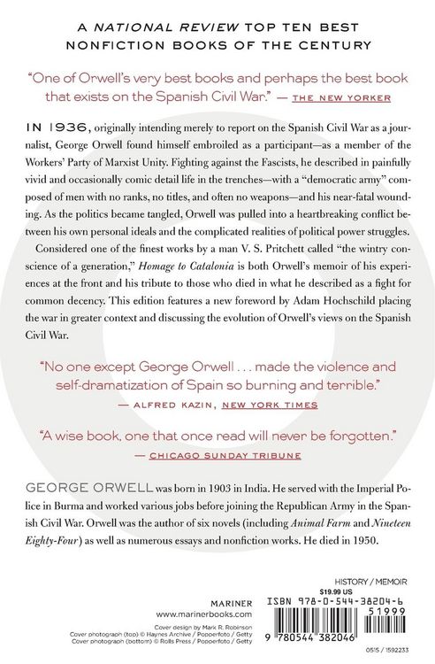 Produktbild: Homage to Catalonia