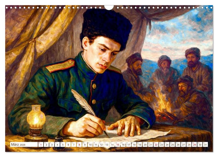 Produktbild: Leo Tolstoi (Wandkalender 2026 DIN A3 quer), CALVENDO Monatskalender