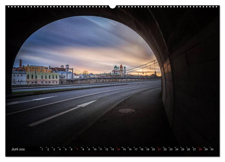 Produktbild: Passau, das Venedig Bayerns (Wandkalender 2026 DIN A2 quer), CALVENDO Monatskalender