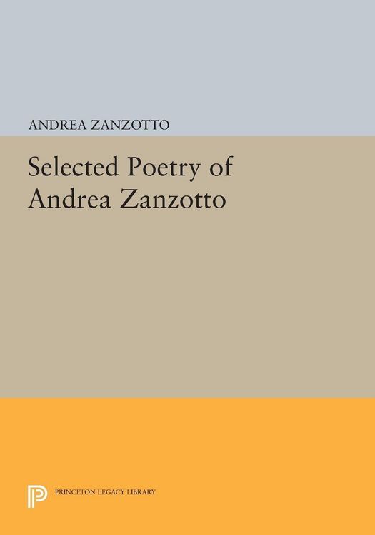 Produktbild: Selected Poetry of Andrea Zanzotto